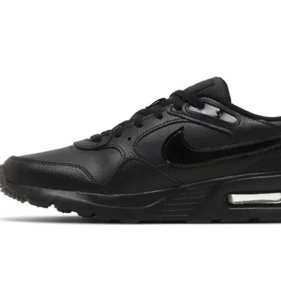 Nike Air Max SC triple black ALL LEATHER * fairly rare - Picture 16 of 16
